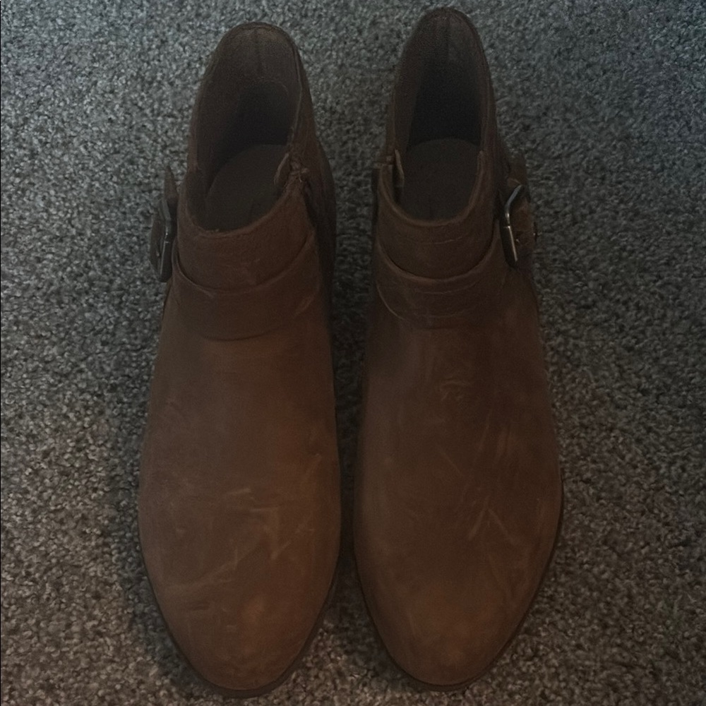 Men's Brown Leather Ankle Boots